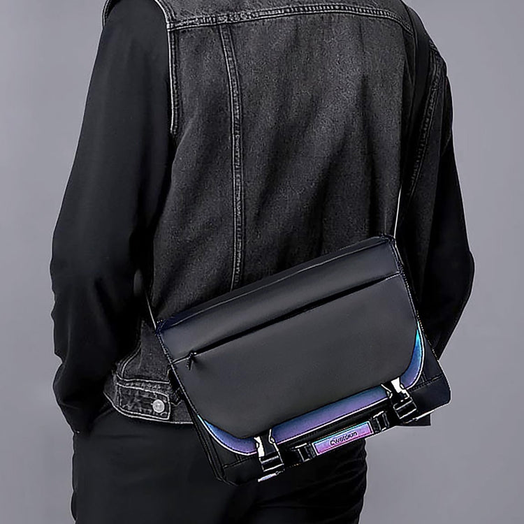 Cwatcun D85 Camera Bag Side Quick Access Camera Messenger Case Waterproof Bag, Size:30 x 15 x 24cm Small(Black) by Cwatcun