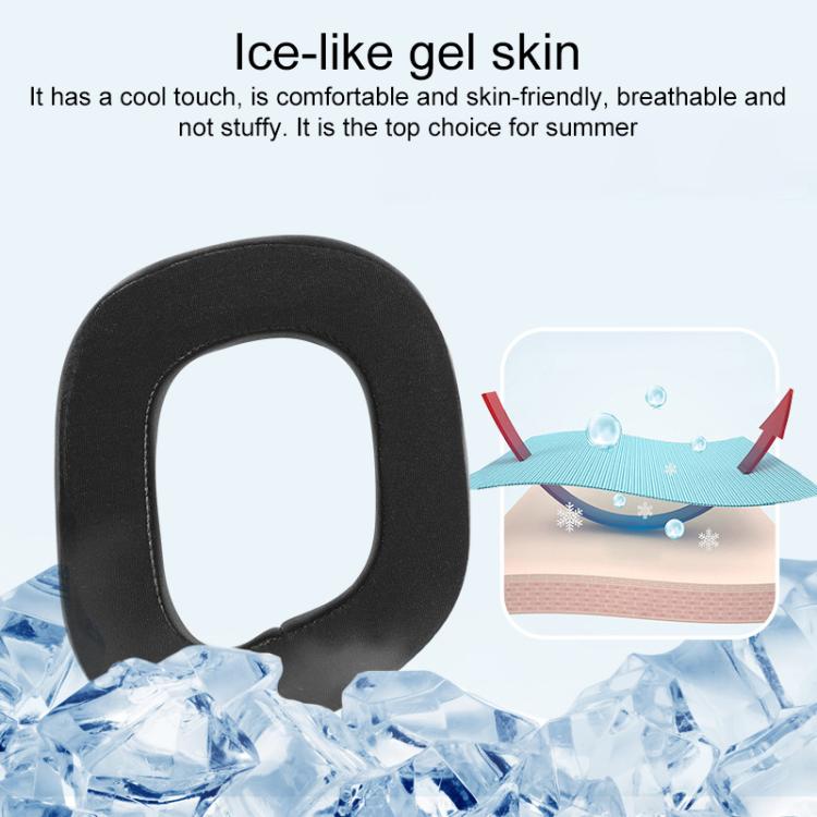 1 Pair Mesh Splicing Replacement Earpads For Corsair HS80 Max / HS80 USB Wired / HS81 RGB(Black) by bashfashion