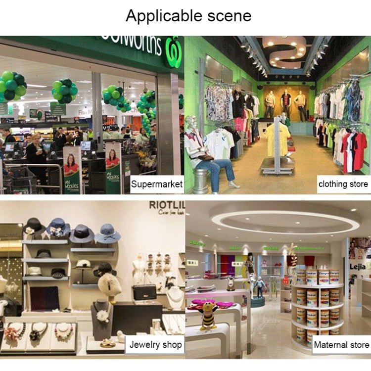 100pcs HTG-005 Small Hammer Anti-theft Magnetic Buckle EAS Anti-theft Sound and Magnetic Button Label for Supermarket Commodities, Random Color Delivery by bashfashion