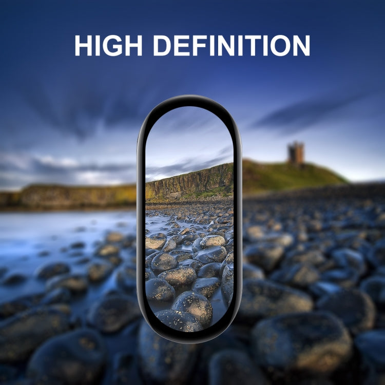 2 PCS For Xiaomi Mi Band 7 ENKAY 3D Full Coverage Soft PC Edge + PMMA HD Screen Protector Film by ENKAY