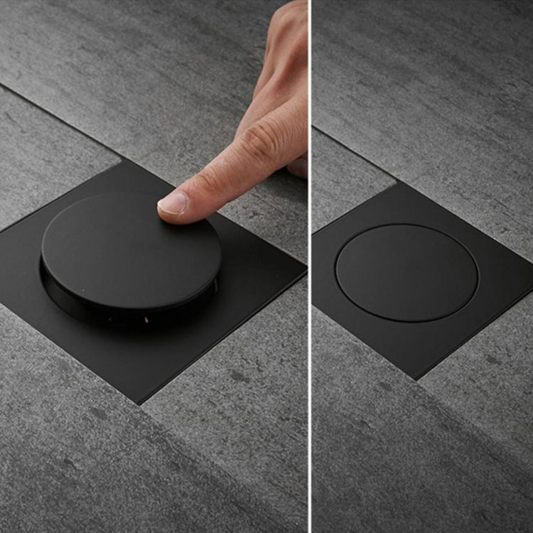 Foot-operated Bouncing Floor Drain From Gravity Deodorant Bouncing Floor Drain(Plating) by bashfashion