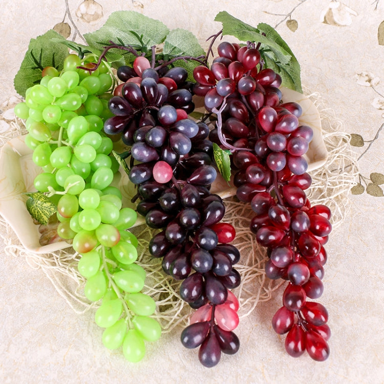 2 Bunches 85 Grain Agate Grapes Simulation Fruit Simulation Grapes PVC with Cream Grape Shoot Props by bashfashion