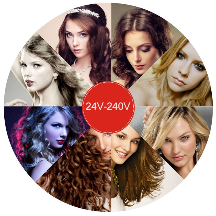 Digital Extension Heating Perm Hairdressing Tool Color Random Delivery(220V 21Bar) by bashfashion