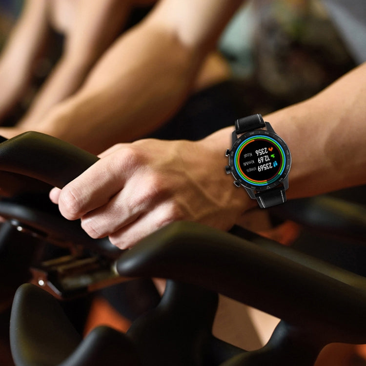 LOANIY DT70 Analog Digital Dual Display Smart Call Watch(Silver Silicone) by LOANIY