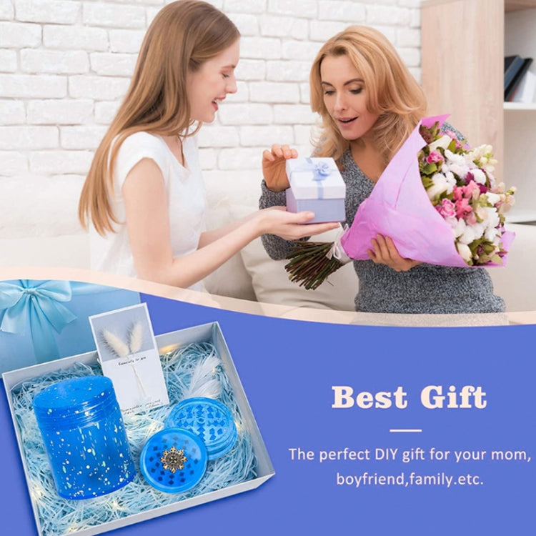 DIY Crystal Epoxy Silicone Mold Combination Set, Shape: Hexagonal Prism Bottle+Grinding Device+Oval Disc by bashfashion