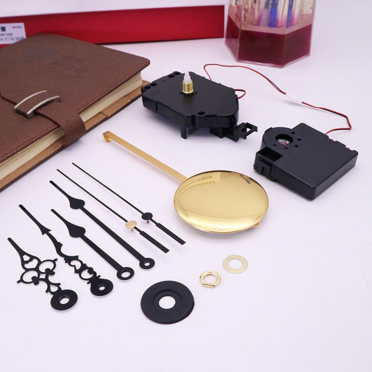 Quartz Pendulum Clock Movement DIY Movement Kits with 2 Pairs Hands by bashfashion