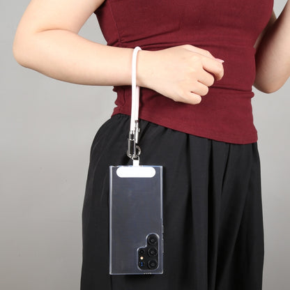 USB-C / Type-C to Type-C Data Cable Phone Anti-lost Short Lanyard, Length: 30cm(Black Silicone) by bashfashion