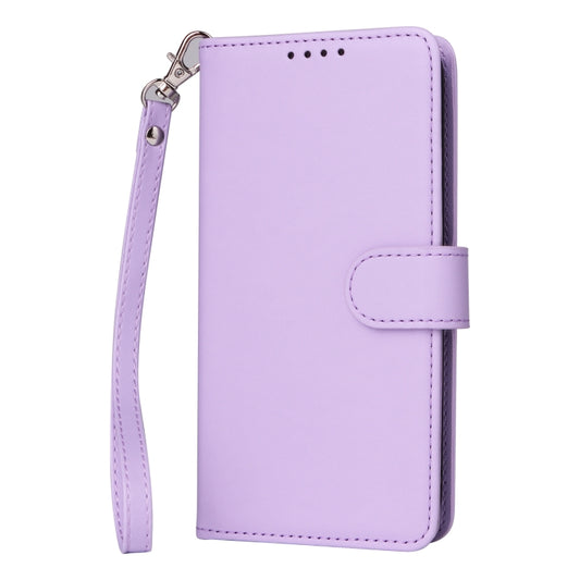 For Redmi 14C 4G BETOPNICE BN-005 2 in 1 Detachable Imitate Genuine Leather Phone Case(Light Purple) by BETOPNICE