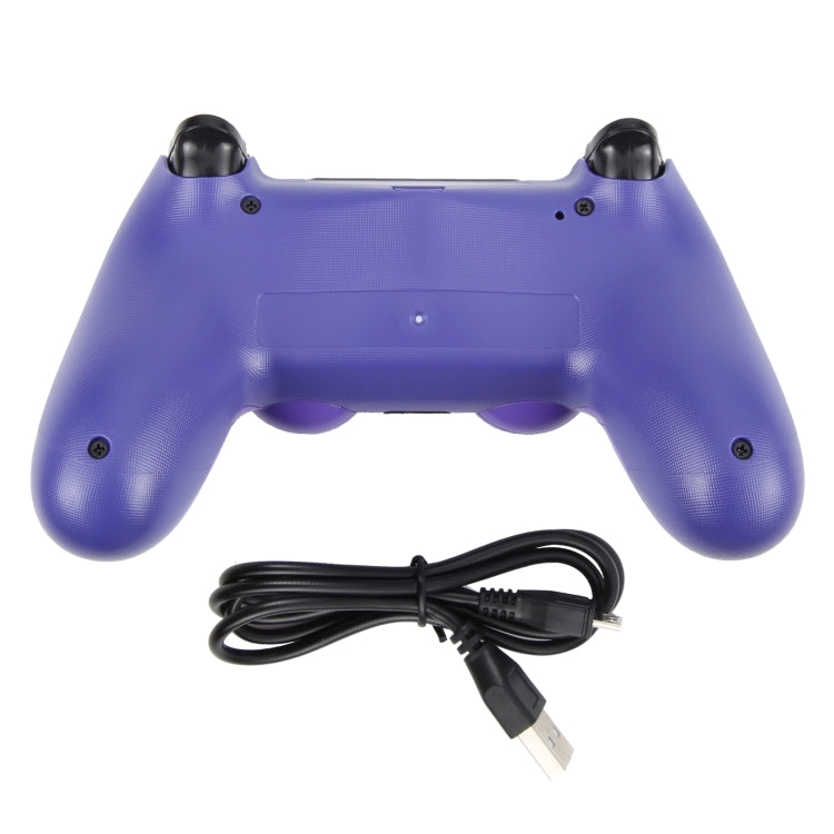 Wireless Bluetooth Snowflake Button Game Controller for Sony PS4 (Purple) by bashfashion