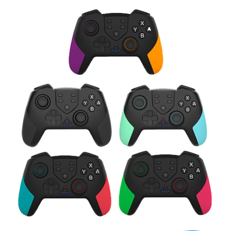 T23 Wireless Bluetooth Game Handle With Vibration And Wake Up Macro Programming Function Handle For Nintendo Switch PRO(Black) by bashfashion