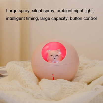 WT-TX5 USB Direct Insert Version Humidifier Mini Planet Cat Desktop Purifier(Pink) by bashfashion