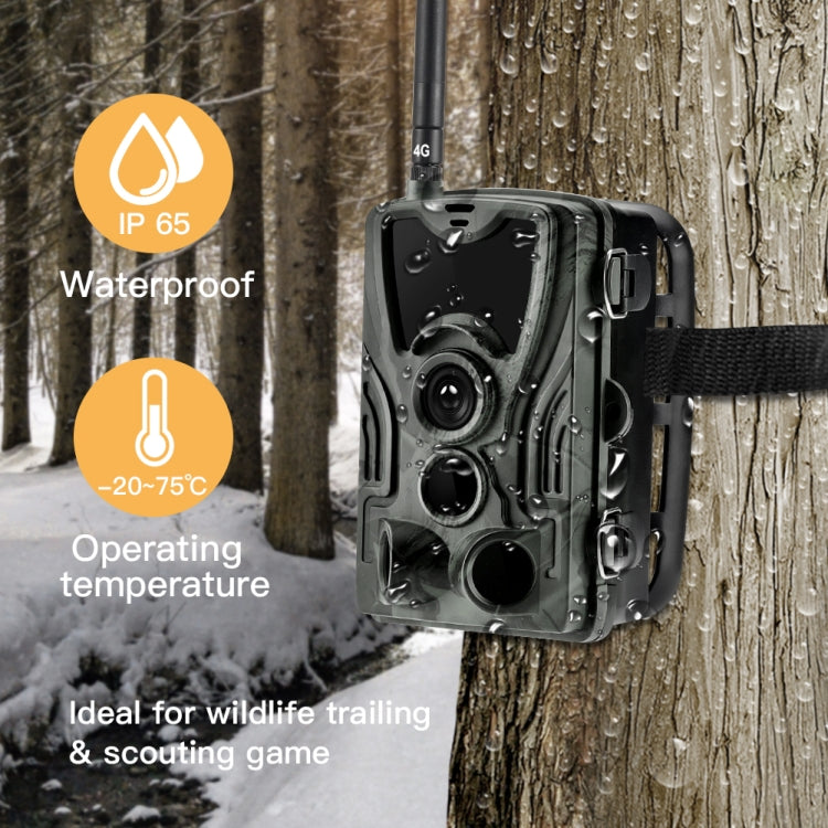 HC-801Pro 4K 4G Outdoor Hunting Camera App Remote Mobile Phone Control To View Photos And Video At Any Time, US Plug by bashfashion