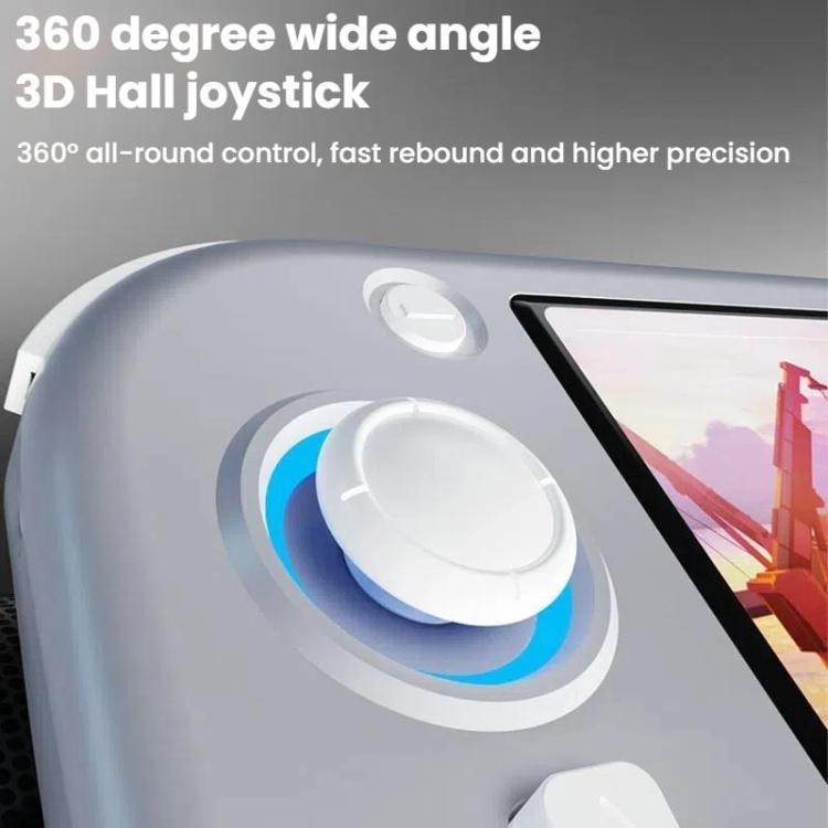 XF43 Retro Handheld Game Console Open Source 4.3 Inch Large Screen Gaming Video Players Console 128G(White) by bashfashion