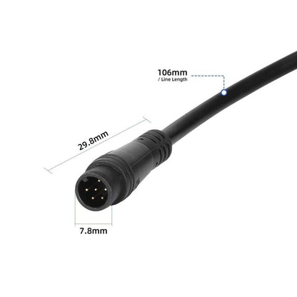 For KuKirin G2 Pro / G2 Max Scooter Handlebar Switch 4-in-1 6-Core Waterproof Control with Turn Signal, Horn, Headlight & Power Button by bashfashion